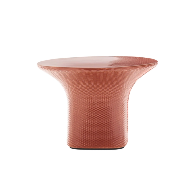 Table basse CLAYER Rouge Brique MDF ITALIA