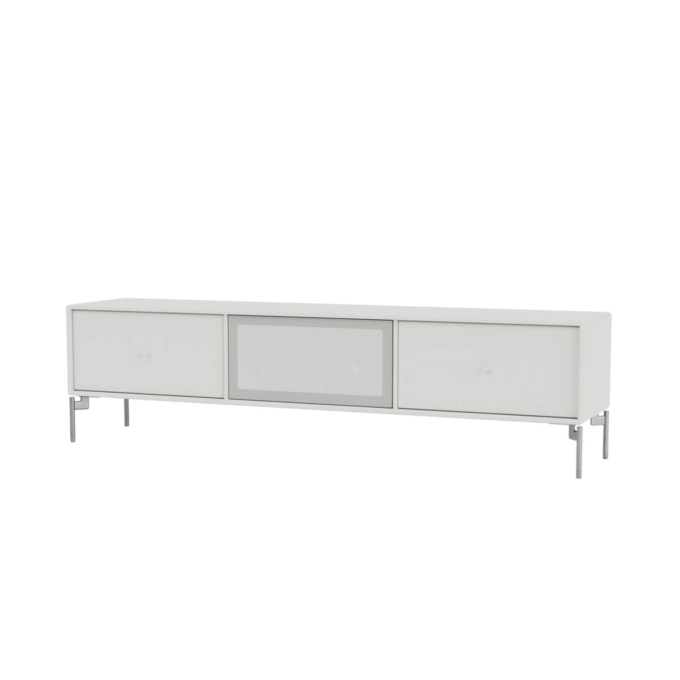 TV Stand OCTAVE V chrome legs Nordic MONTANA