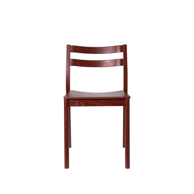 Dining Chair BODA Red Brown FERM LIVING