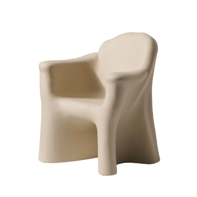 Chaise extérieure DALILA OUTDOOR avec accoudoirs Beige CASSINA
