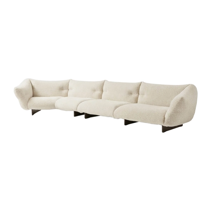 Canapé MONCLOUD Lookbold Corda Melange CASSINA