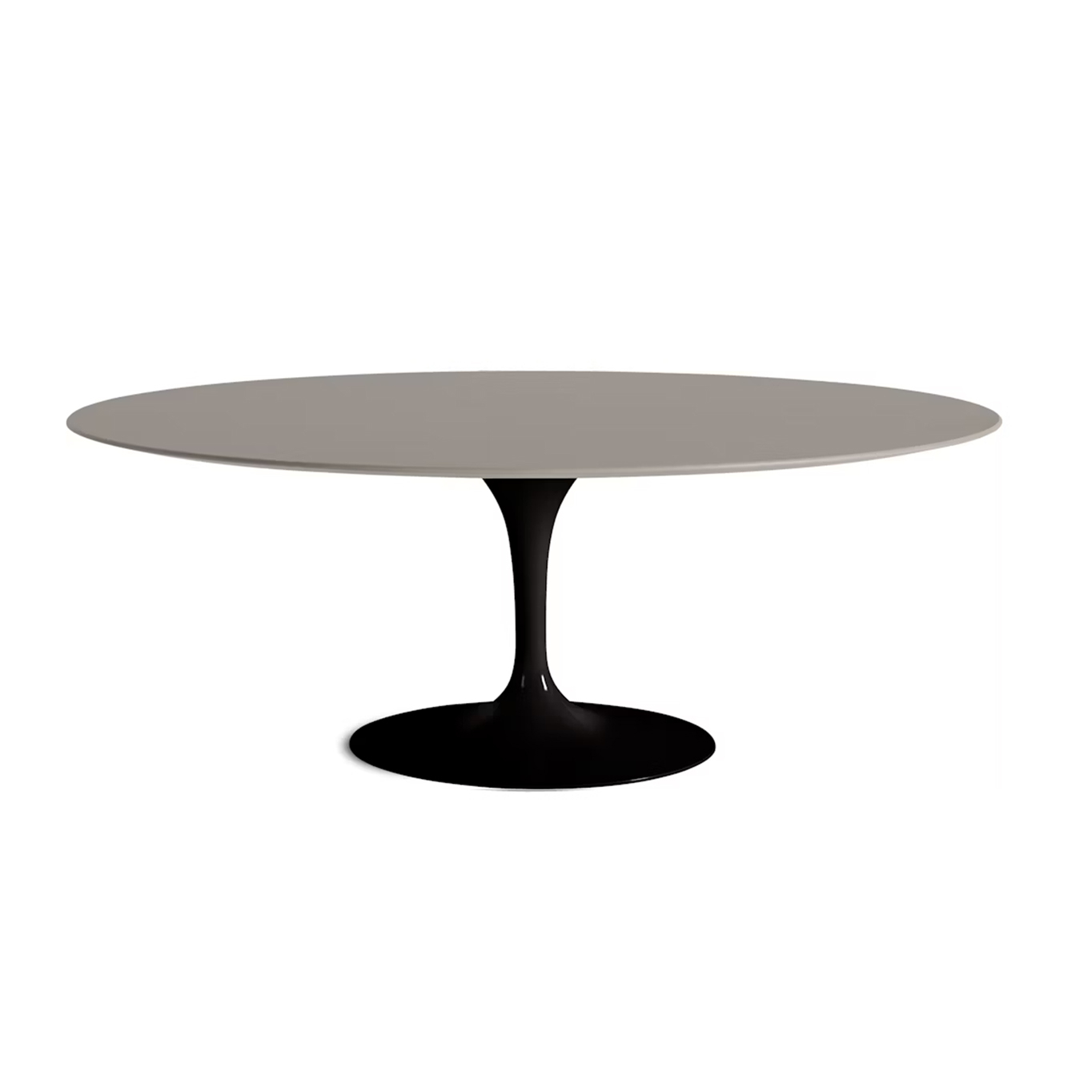 Table SAARINEN Ovale plateau Fenix Modern Clay KNOLL