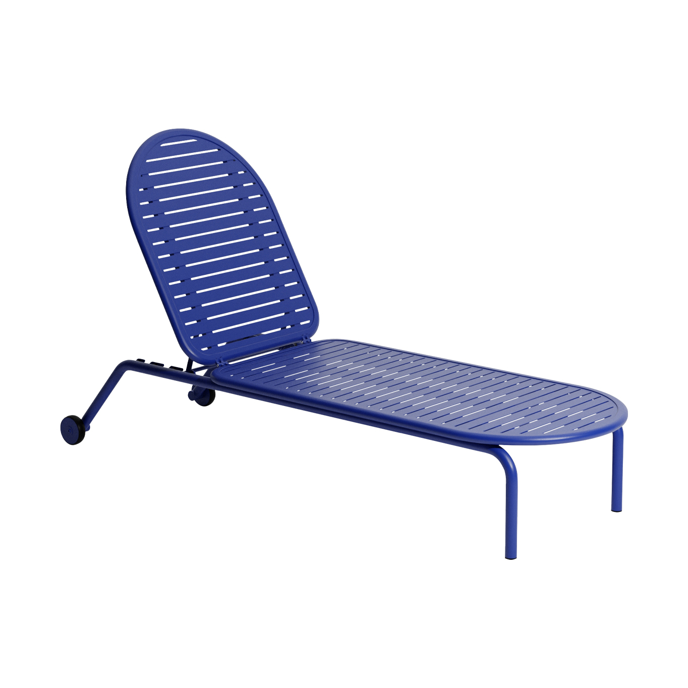 Outdoor Bench and Sunlounger WEEK-END Sunbed Blue PETITE FRITURE