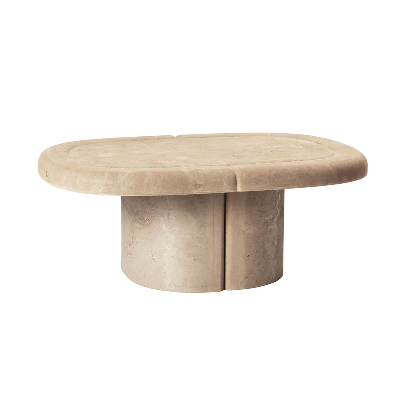 Table basse ALDER LOUNGE OVALE Sable MATER