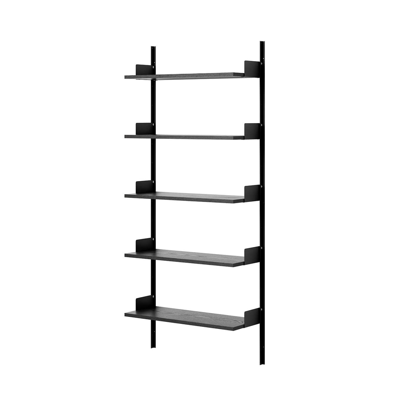 Etagère NEW WORKS WALL 1900 Noir/ Frêne Noir NEW WORKS