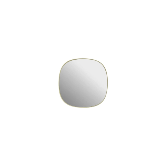 Miroir FRAMED 40x40 Jaune clair MUUTO