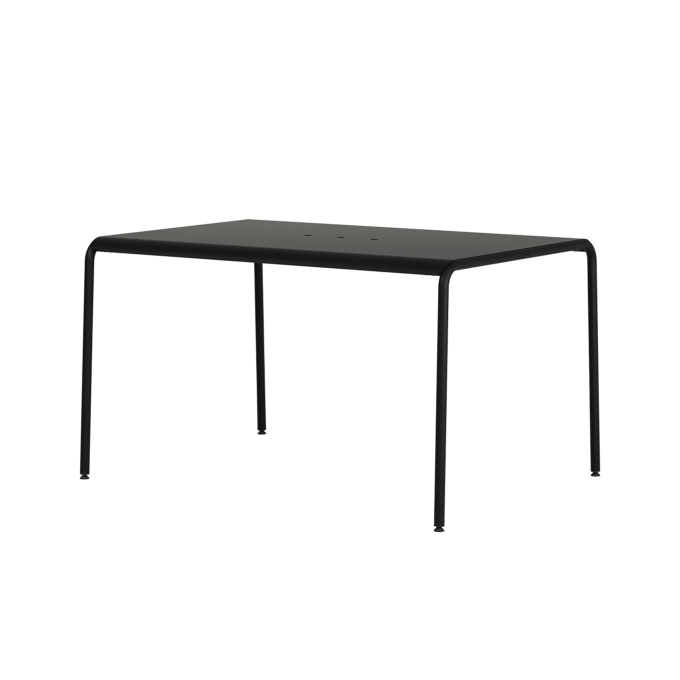 Table extérieure PANORAMA Noir Graphite L 130 TIPTOE