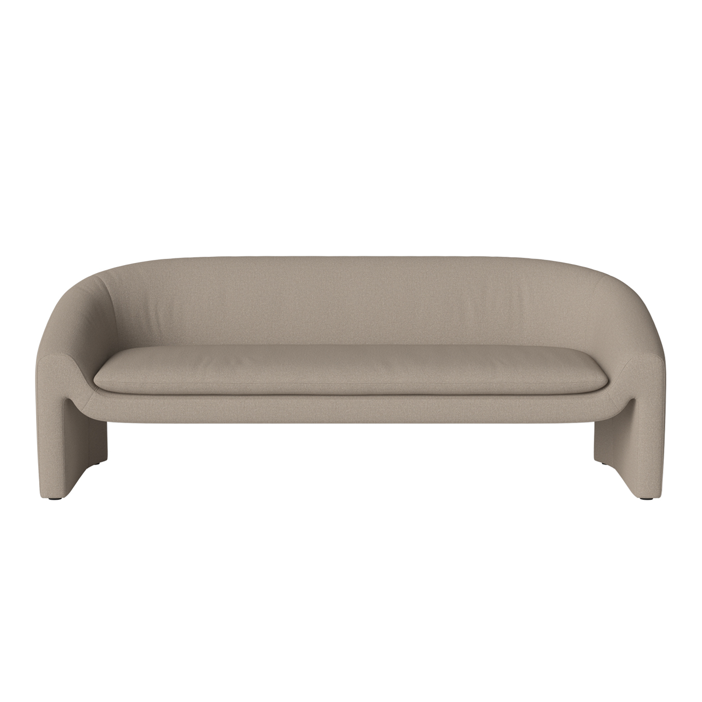 Sofa MIELO 3 seater Bergamo Dark Beige BOLIA