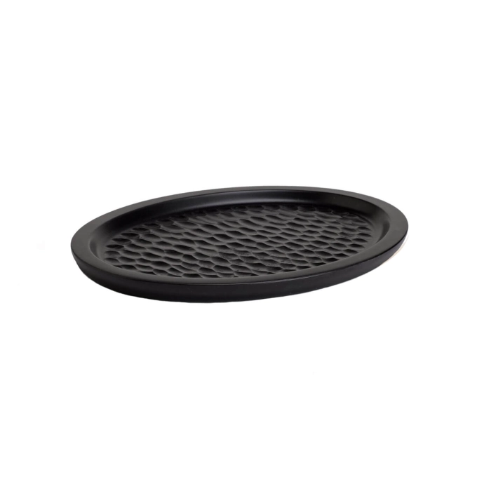 Tray, Dish TOUCH small Maple black ZANAT