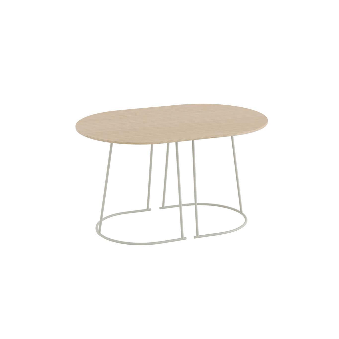 Table basse AIRY Small Chêne laqué MUUTO
