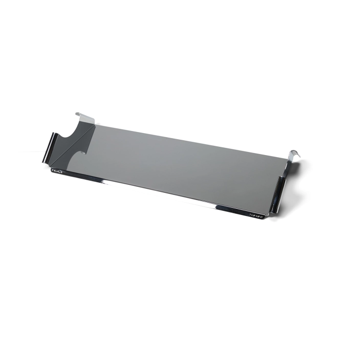 TV Stand Shelf for TV Stand MOON TRAY Chrome PEDESTAL