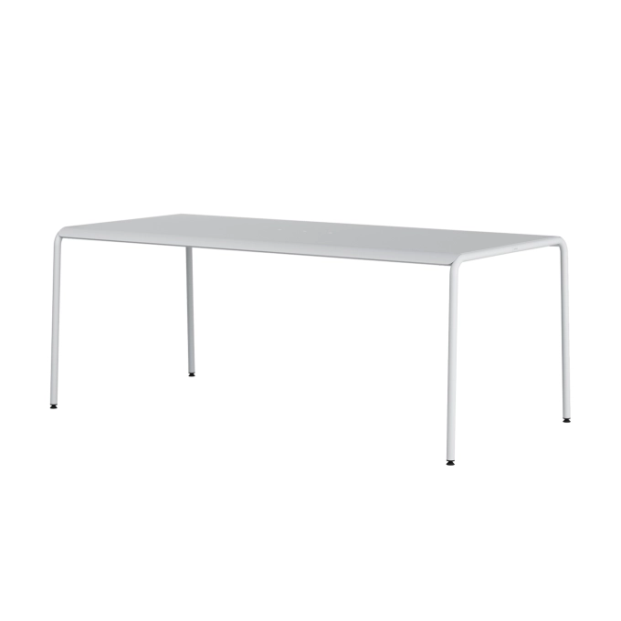 Table extérieure PANORAMA Gris Craie L 190 TIPTOE