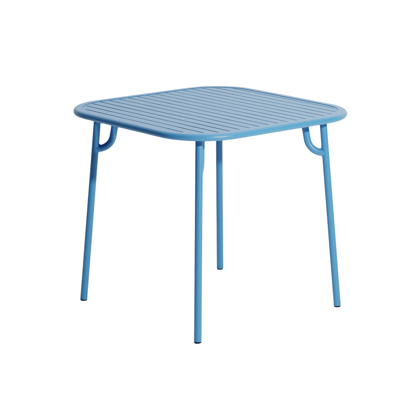 Table extérieure WEEK-END 85x85 Bleu Ciel PETITE FRITURE