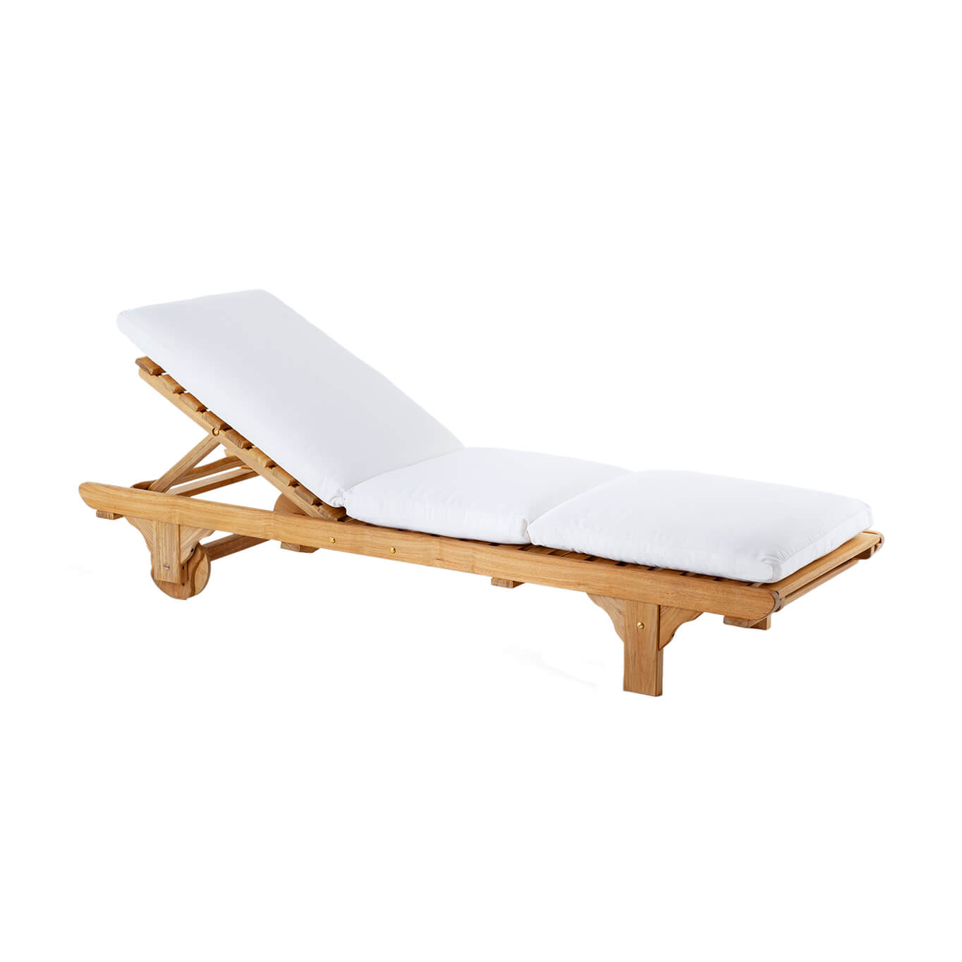 Outdoor Bench and Sunlounger CHELSEA Latte UNOPIÙ