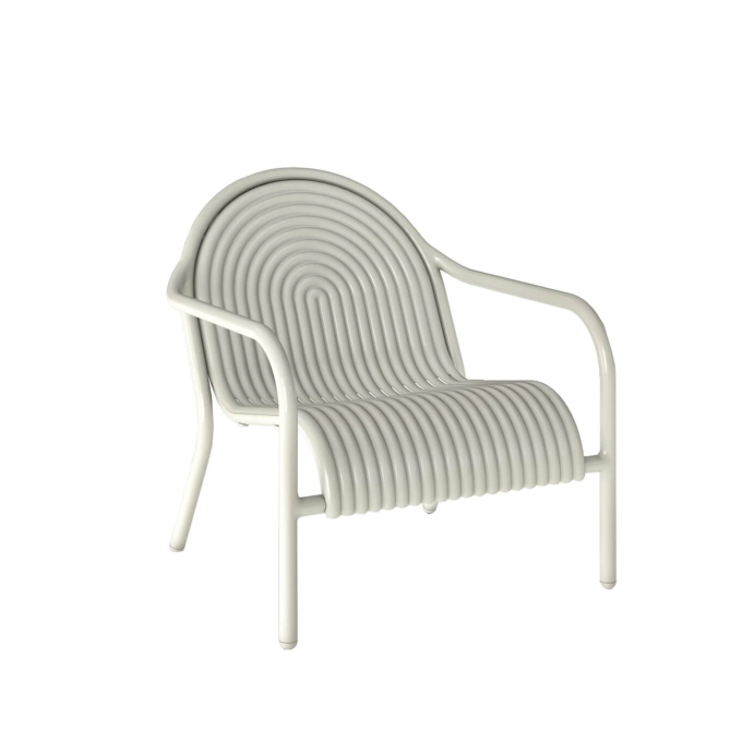 Chaise extérieure GROOVE lounge Mastic TOM DIXON