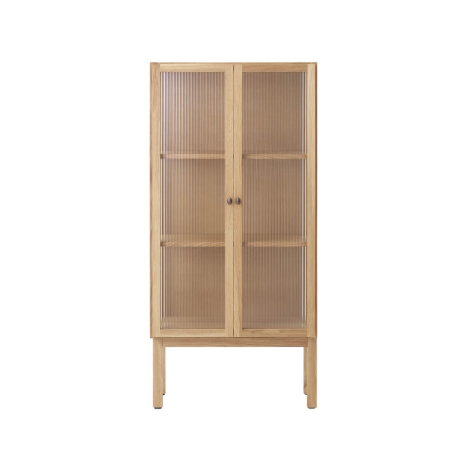 Meuble de rangement CURIOSITY CABINET LOW Chêne Naturel AUDO COPENHAGEN