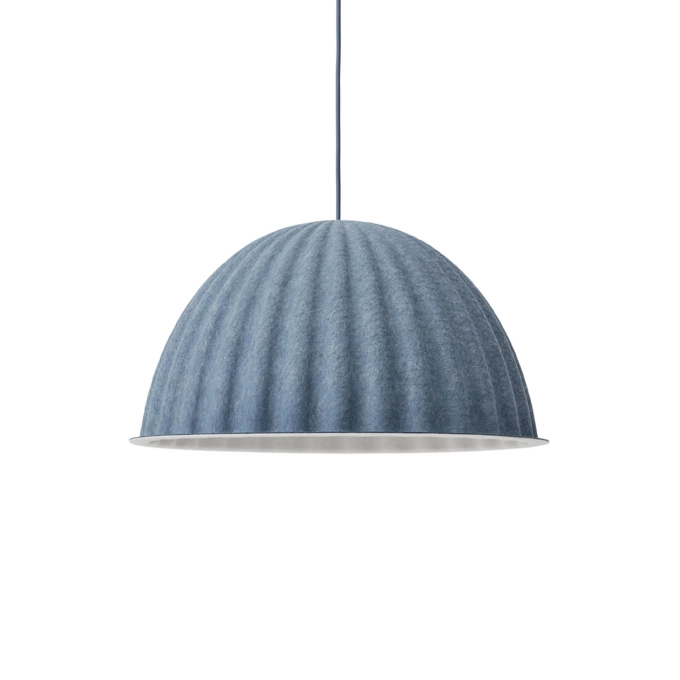 Suspension UNDER THE BELL Ø 55 Bleu Gris MUUTO