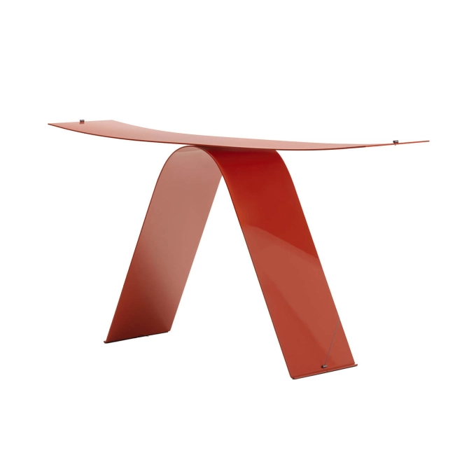 Console EQUILIBRIUM Rouge Corail MDF ITALIA