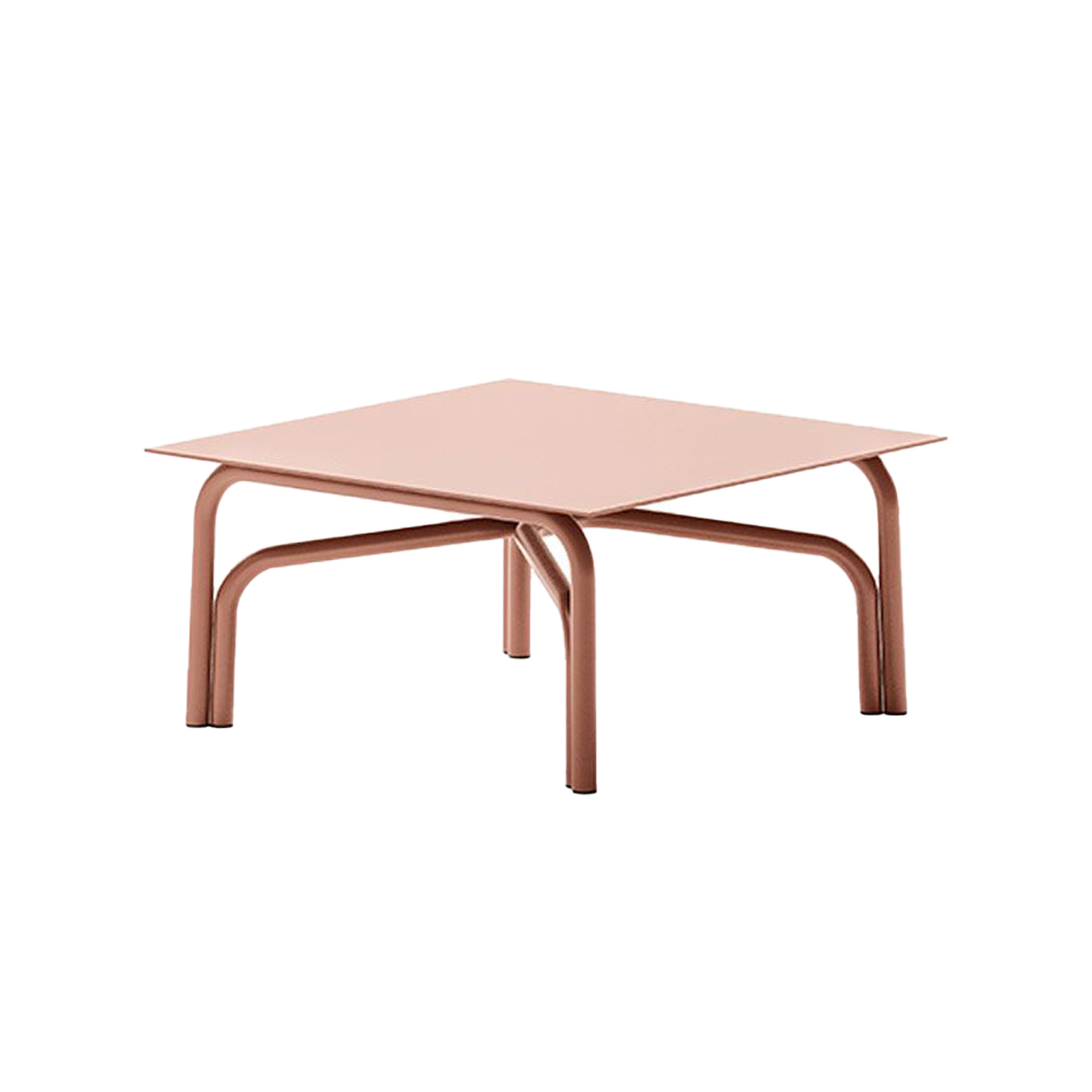 Outdoor Coffee Table SALO 70x70 Terracotta UNOPIÙ