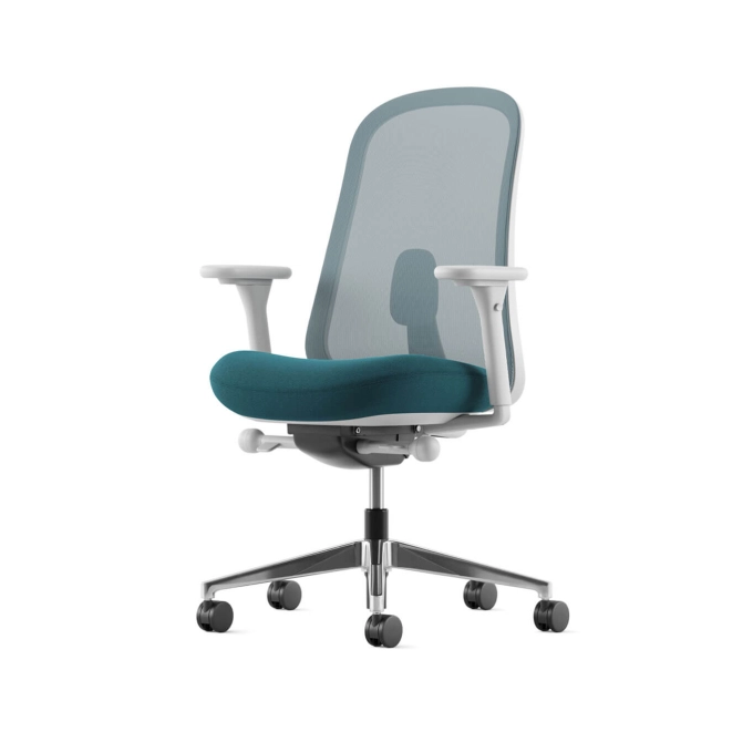 LINO Mineral Biscay Jade / Aluminium Poli HERMAN MILLER