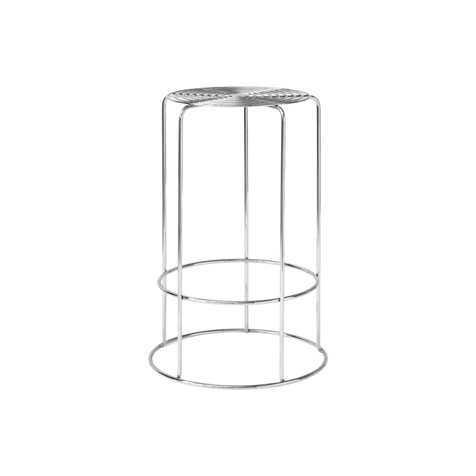 Stool WIRE STOOL VP15 H 65 Stainless steel AND TRADITION
