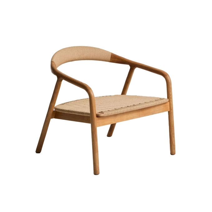 DERILE Chêne Naturel / Corde Beige KAVE HOME