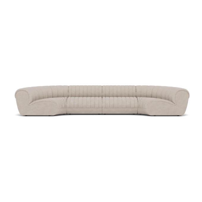 Sofa COLTRE 4 seater Turf Sand MUUTO