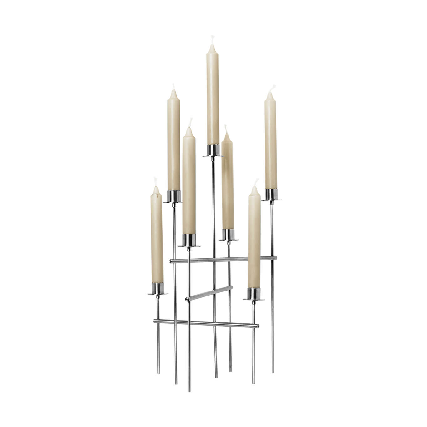 Photophore, bougeoir et bougie ELYSIA Chrome FERM LIVING
