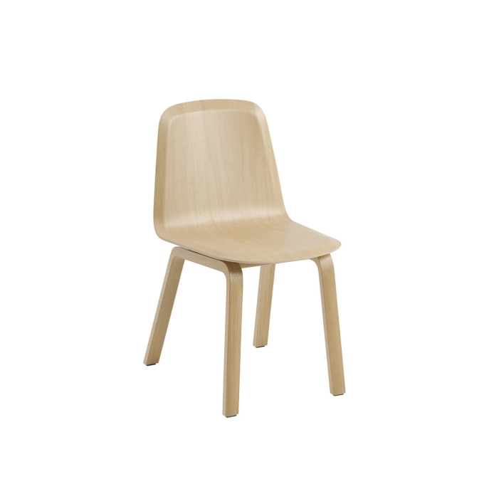 Chaise BRINK pieds bois Chêne MUUTO