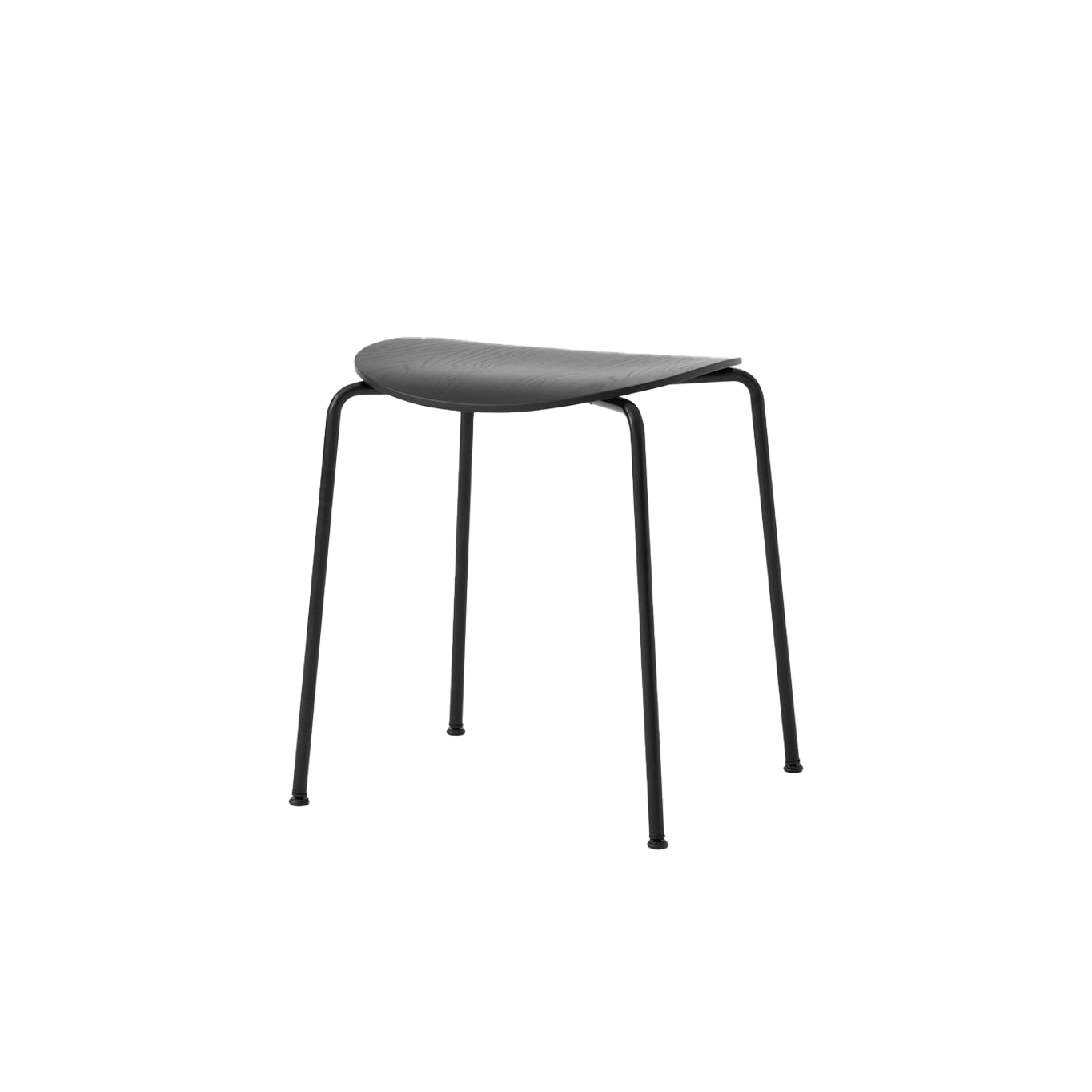 Tabouret PAVILION AV36 Chêne Noir AND TRADITION