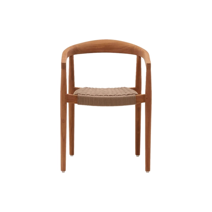 YDALIA Teck Naturel / Corde Beige KAVE HOME