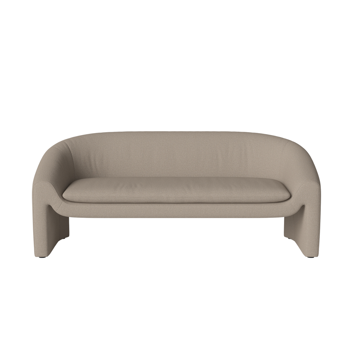 Sofa MIELO 2,5 seater Bergamo Dark Beige BOLIA