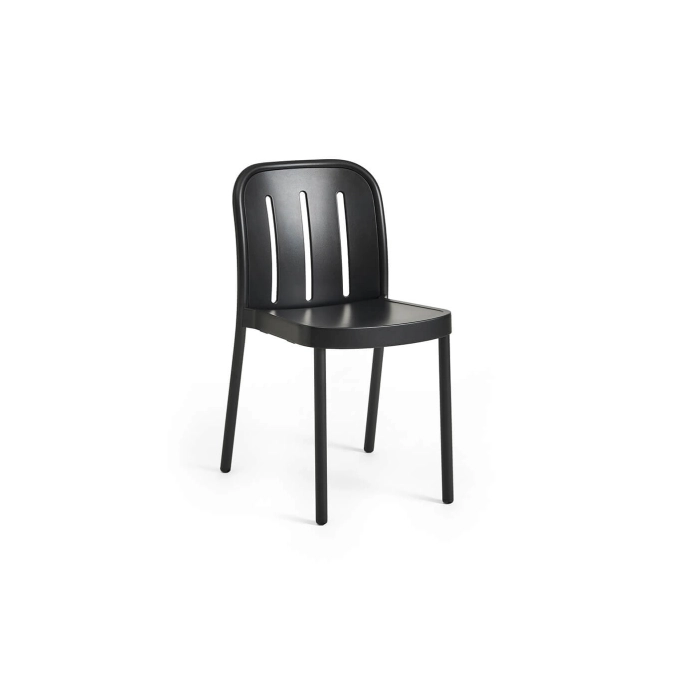 Outdoor Chair and Small Lounge Chair DEVILLLE Anthracite HAY