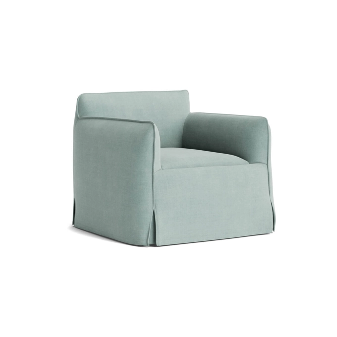Fauteuil MIMI 499 Bleu poudré HAY
