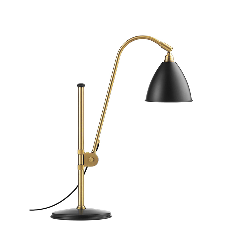 Lampe à poser BESTLITE BL1 Laiton/ noir GUBI