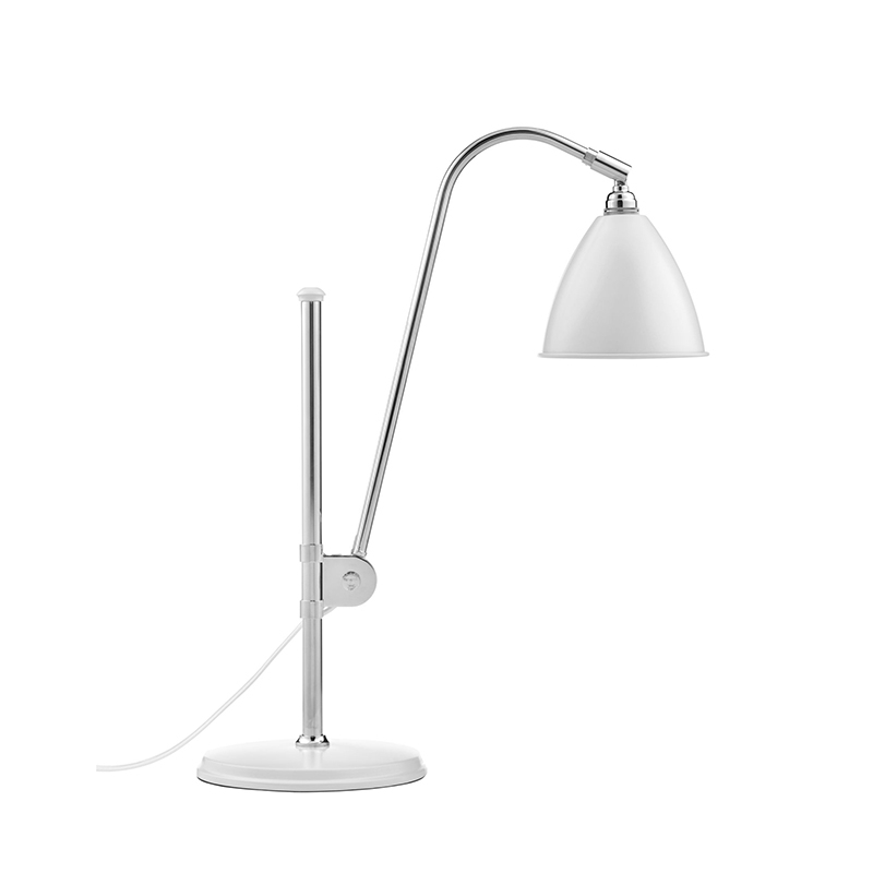 Lampe à poser BESTLITE BL1 Chrome/ blanc GUBI