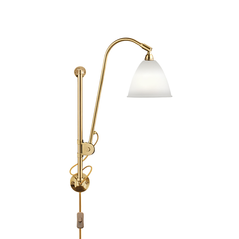 Applique BESTLITE BL5 Laiton/ porcelaine GUBI