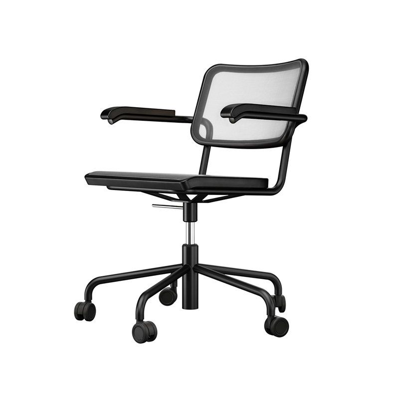 Fauteuil de bureau S 64 ATELIER NDR Noir THONET