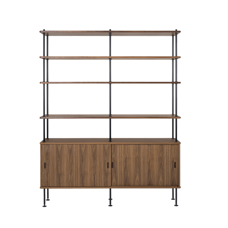 Meuble de rangement BM0253 composition 1 Noyer huilé CARL HANSEN