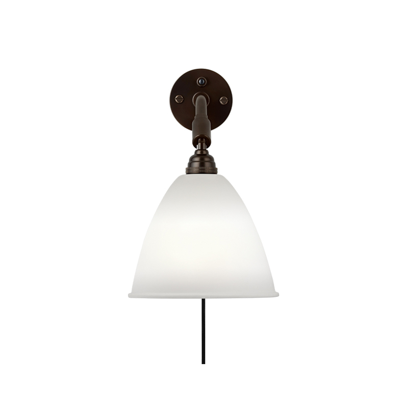 Applique BESTLITE BL7 Laiton noir/ porcelaine GUBI