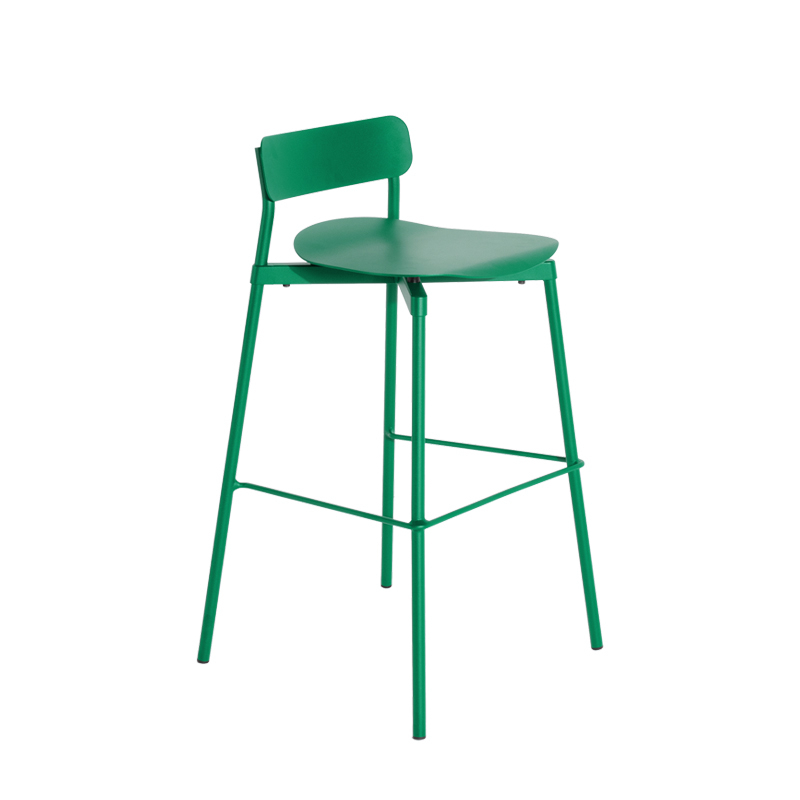 Tabouret haut FROMME H75 Vert menthe PETITE FRITURE