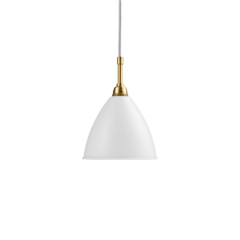 Suspension BESTLITE BL9 S Ø16 Laiton/ blanc GUBI