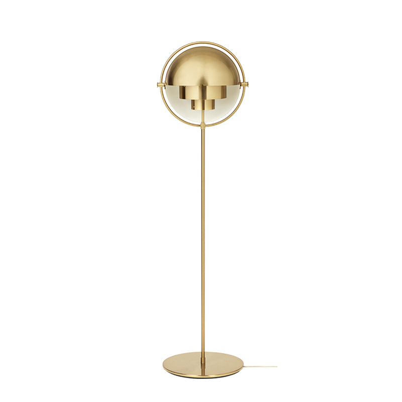 Lampadaire MULTI-LITE Laiton GUBI