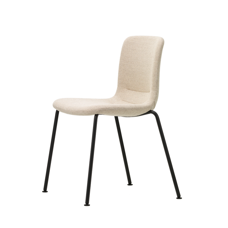 Chaise HAL SOFT TUBE Empilable Dumet 02 beige melange VITRA