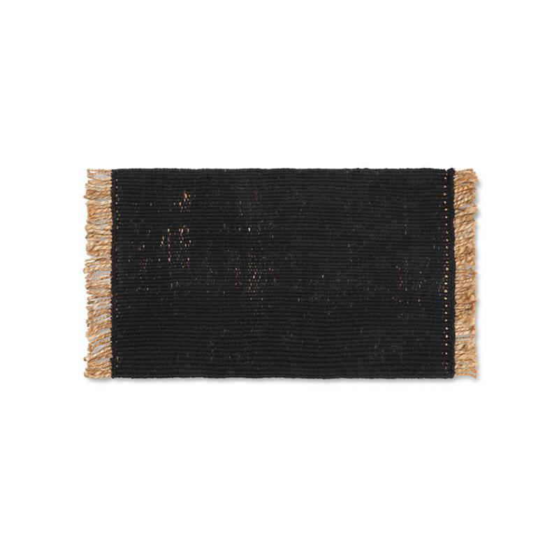 Tapis Tapis BLOCK MAT Noir FERM LIVING