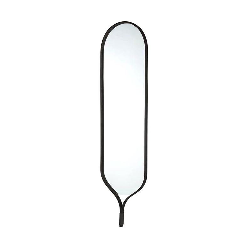 Miroir Miroir RACQUET H 200 Chêne teinté noir BOLIA