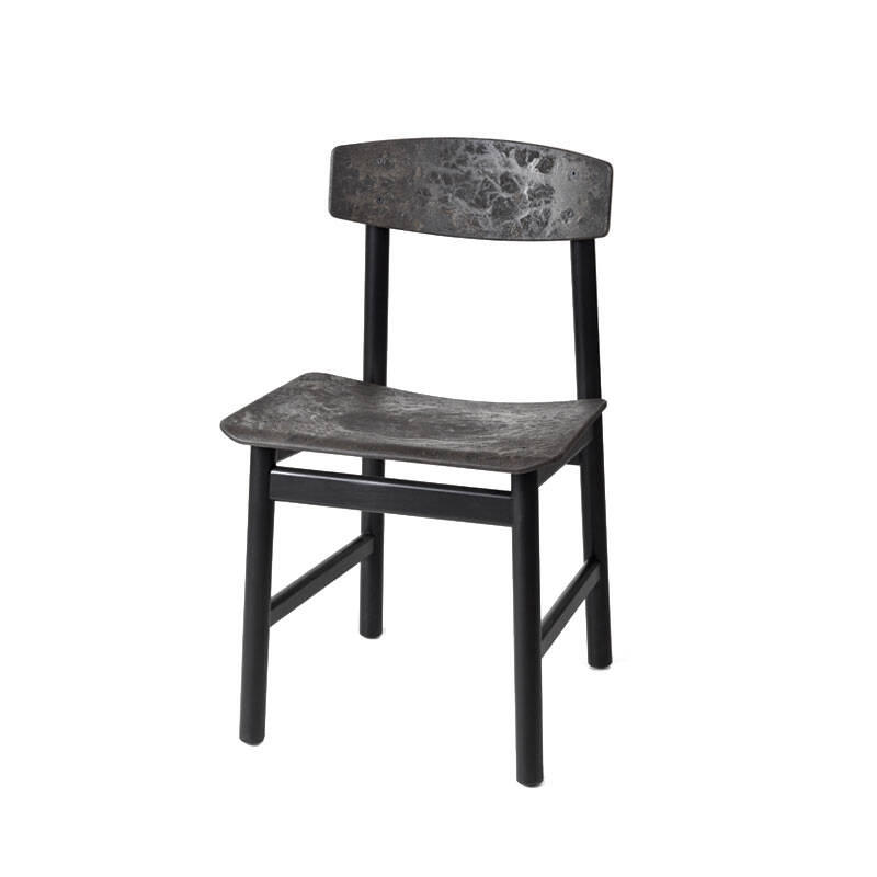 Chaise CONSCIOUS BM3162 Hêtre noir/ Coffee waste Black MATER