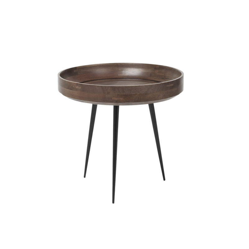 Table d'appoint guéridon BOWL Small Sirka gris MATER