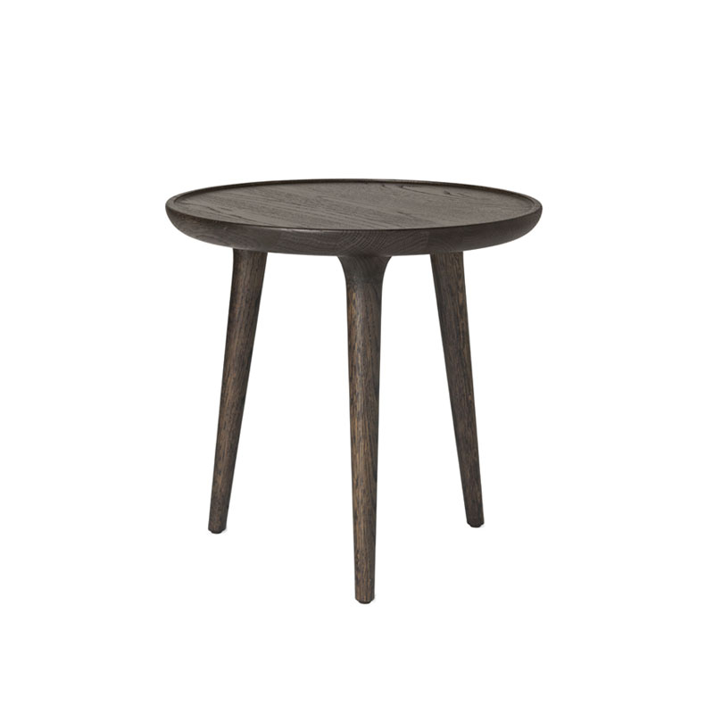 Table d'appoint guéridon ACCENT Small Chêne Sirka gris MATER