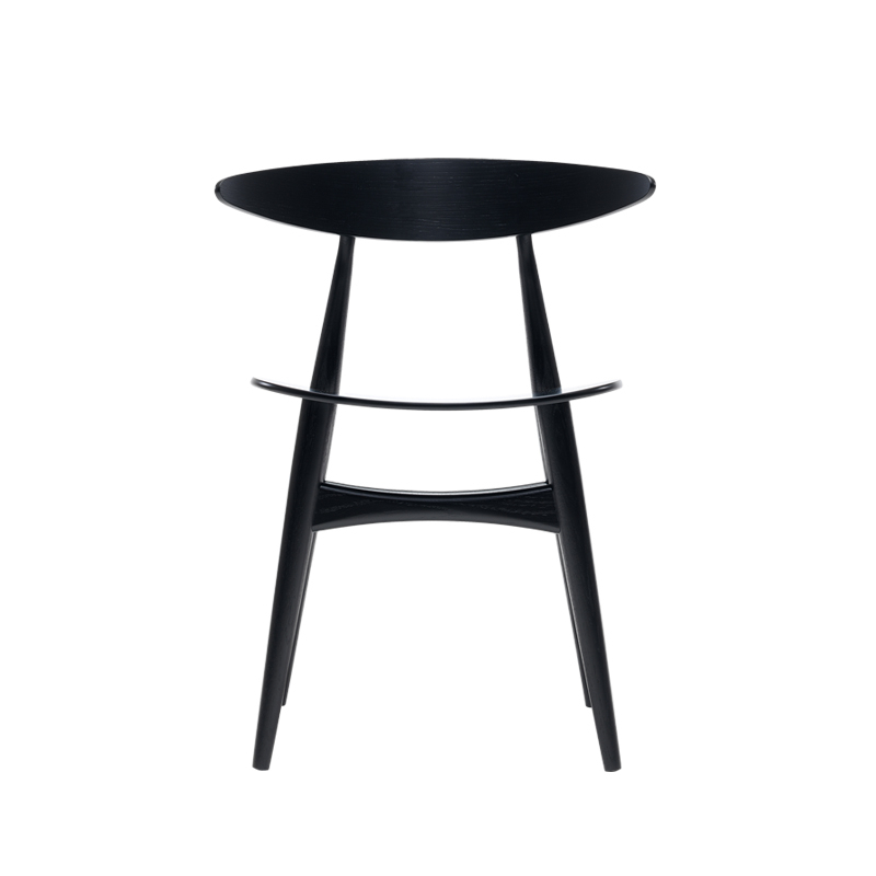 Chaise CH33T Hêtre noir CARL HANSEN